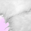 TECIDO PELUCIA DIAMANTE 70MM BRANCO L1,55 BS100%Poliester SUP7100%Acrilico - 1