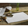 Toalha Piso Juliet 50x70cm cor0001 Branco 100%Algodão - 1