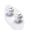 Ponteira Branca para varão de 19mm -un - 1