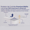 PROTETOR COLCHÃO SOLTEIRO MALHA IMPERM 90x190x25cm 100%ALGODÃO - 3