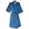 Roupão Santista Veludo Unique Azul - Tam. Médio - Unisex - 1