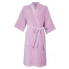 Roupão Santista Veludo Unique Rosa - Tam. Médio - Unisex - 1