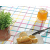 Toalha de Mesa Retangular Sempre Limpa para 8 lugares - Tartan - Karsten - 1