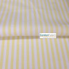 Tecido Lençol Listrado Amarelo Larg 220cm 100%Algodão ref 22001 - 1