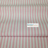Tecido Lençol Listrado Rosa Larg 160cm 100%Algodão ref 72001 - 1