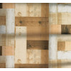 Tecido para Parede Wall Decor Cubos Larg.140cm 72% algodao/28%poliester de R$ 37,90 por - 1