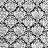 Tecido para Parede Wall Decor Farah Preto Larg.140cm 72% algodao/28%poliester de R$ 37,90 por - 1