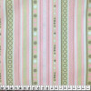 Tecido Tricoline Est Geom  Rosa Largura 150cm 100%Algodão ref.5174G01 - 1