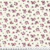 Tecido Tricoline Est  Rosas Miudas Fdo Bge Largura 150cm 100%Algodão ref.6021G06 - 2