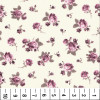 Tecido Tricoline Est  Rosas Miudas Fdo Bge Largura 150cm 100%Algodão ref.6021G06 - 1