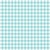 TECIDO ADESIVO Xadrez Big turquesa  100%ALG 47cm x 1,00cm - 1